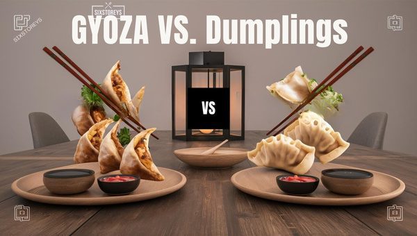 GYOZA VS. Dumplings