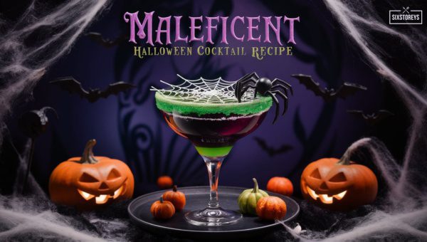 Maleficent Halloween Cocktail 2024: Sinister & Sweet