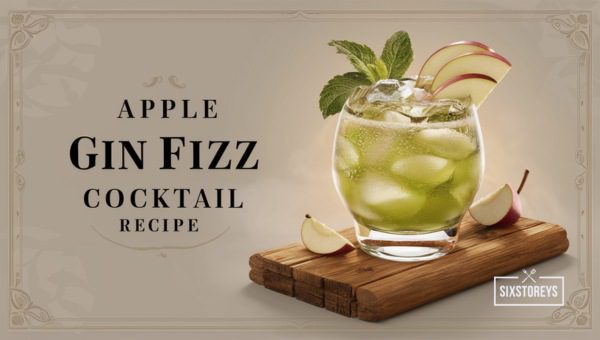 Apple Gin Fizz Cocktail Recipe