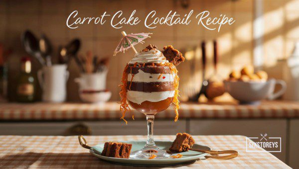 Carrot Cake Cocktail Recipe