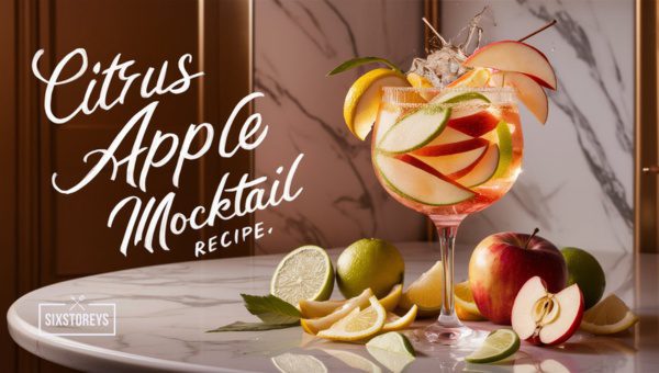 Citrus Apple Mocktail Recipe