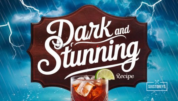 Dark and Stormy Cocktail Recipe