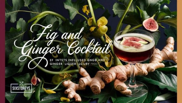 Fig and Ginger Gin Cocktail Recipe