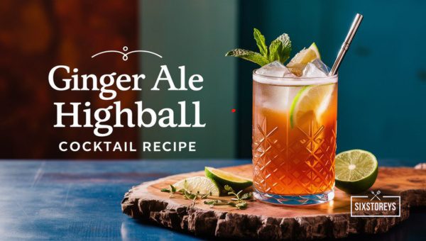 Ginger Ale Highball Cocktail Recipe