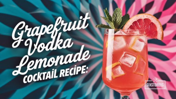 Grapefruit Vodka Lemonade Cocktail Recipe