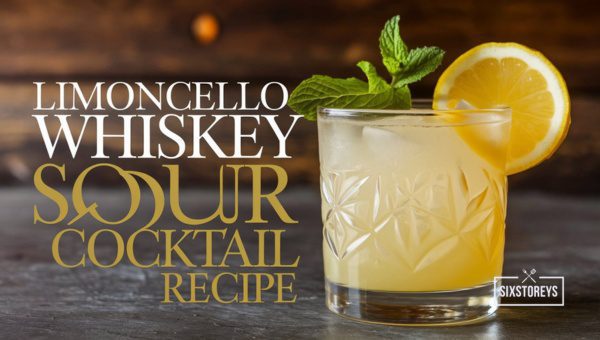 Limoncello Whiskey Sour Cocktail Recipe
