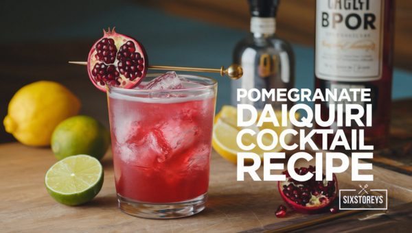 Pomegranate Daiquiri Cocktail Recipe