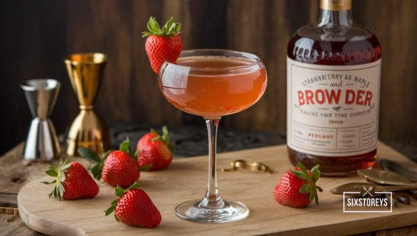 Strawberry and Maple Brown Derby Cocktail Recipe