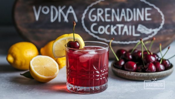 Vodka Grenadine Cocktail Recipe