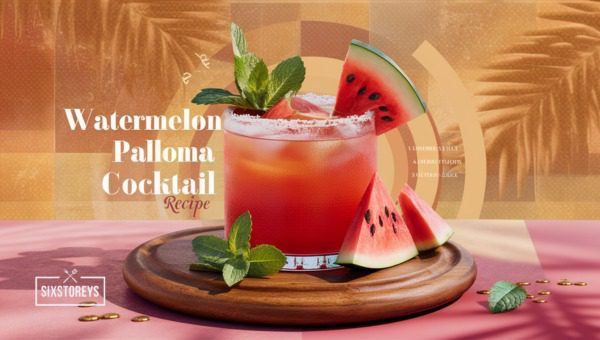 Watermelon Paloma Cocktail Recipe