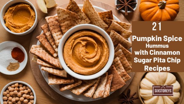 Pumpkin Spice Hummus with Cinnamon Sugar Pita Chip Recipes