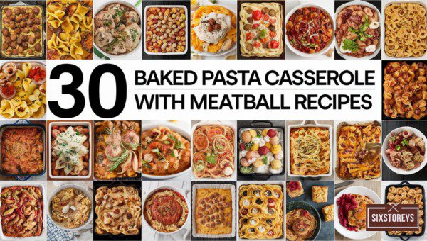 Baked Pasta Casserole with Meatball Recipes