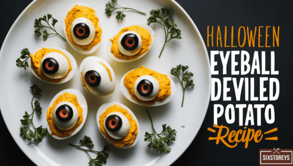 Halloween Eyeball Deviled Potato Recipe