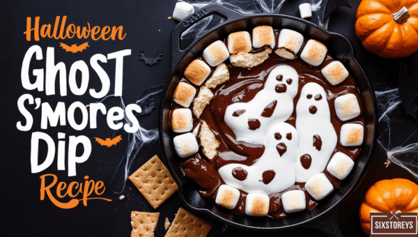 Halloween Ghost S'mores Dip Recipe