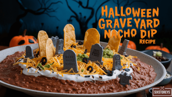 Halloween Graveyard Nacho Dip Recipe