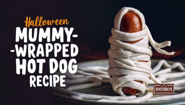 Halloween Mummy-Wrapped Hot Dog Recipe