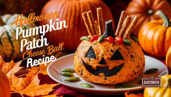 Halloween Pumpkin Patch Cheese Ball Recipe