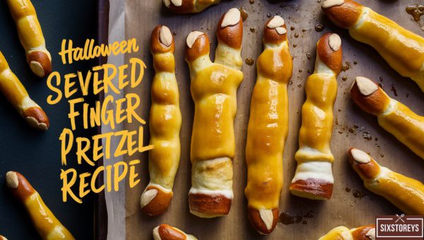 Halloween Severed Finger Pretzel Recipe