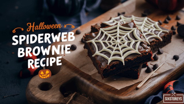 Halloween Spiderweb Brownie Recipe