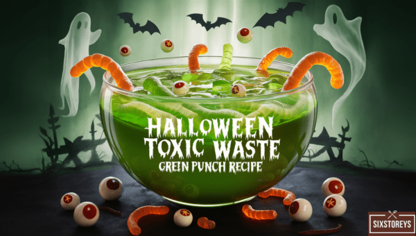 Halloween Toxic Waste Green Punch Recipe