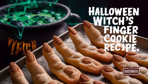 Halloween Witch’s Finger Cookie Recipe