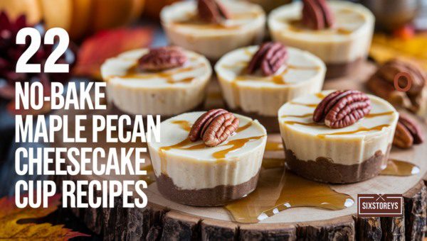 No-Bake Maple Pecan Cheesecake Cup Recipes