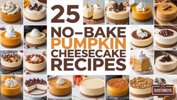 No-Bake Pumpkin Cheesecake Recipes