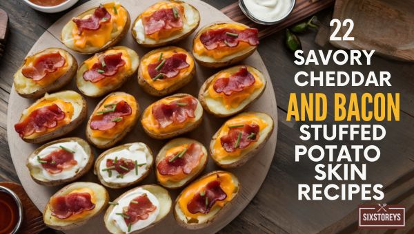 Savory Cheddar and Bacon Stuffed Potato Skin Recipes