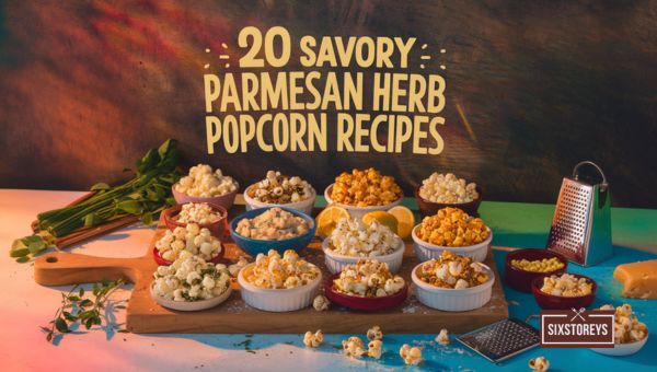 Savory Parmesan Herb Popcorn Recipes