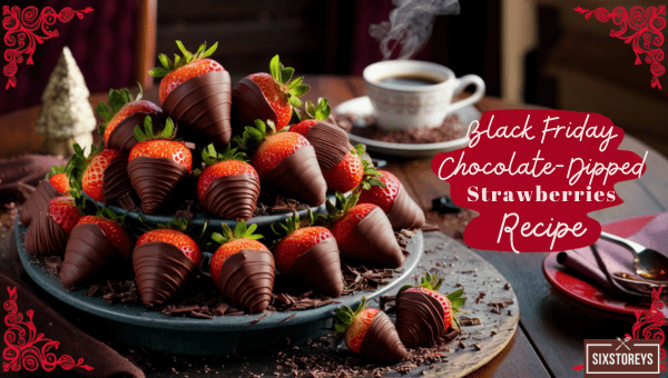 Black Friday Chocolate-Dipped Strawberries Recipe