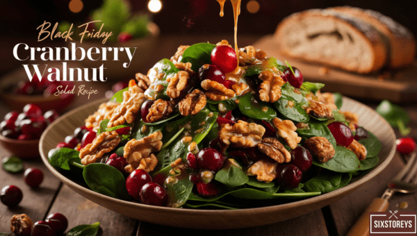 Black Friday Cranberry Walnut Salad Recipe