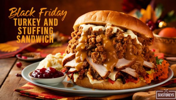 Black Friday Turkey and Stuffing Sandwich