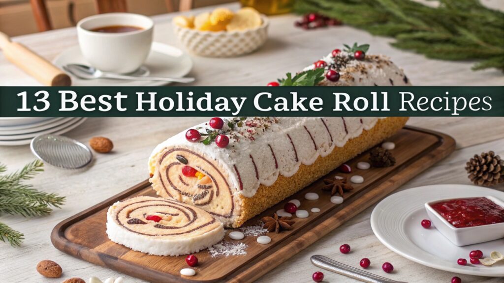 Best Holiday Cake Roll Recipes