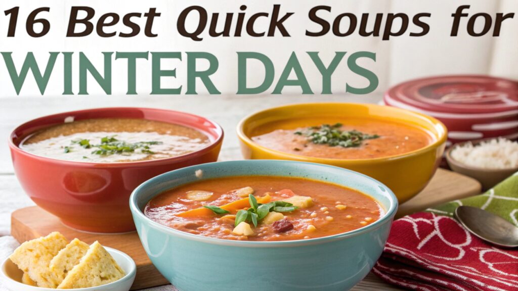 Best Quick Soups for Winter Days