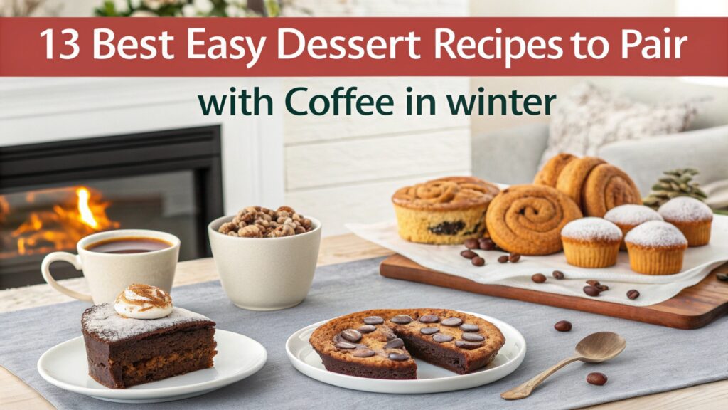 Best Easy Dessert Recipes to Pair with Coffee in Winter