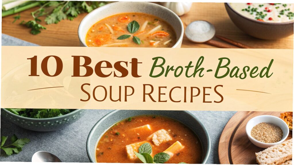 Best Broth-Based Soup Recipes