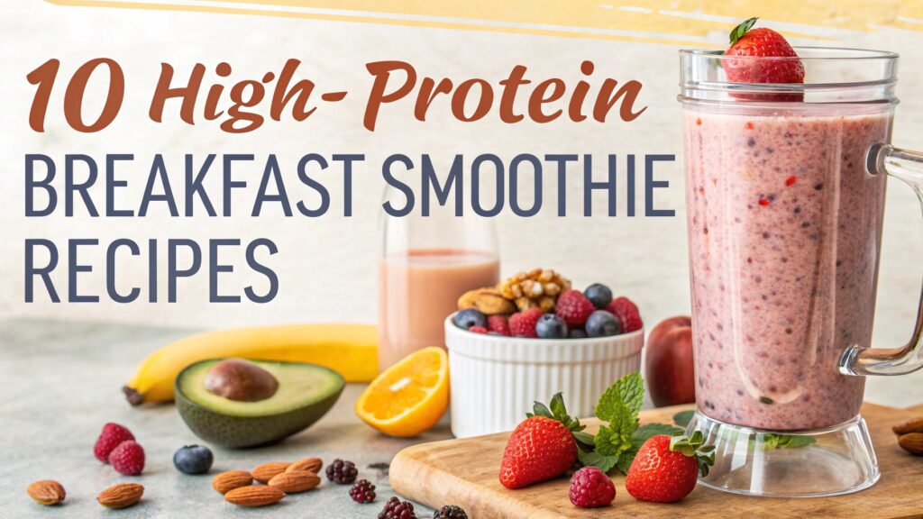 High-Protein Breakfast Smoothie Recipes