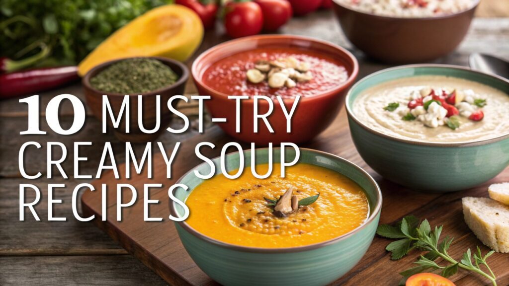 Must-Try Creamy Soup Recipes