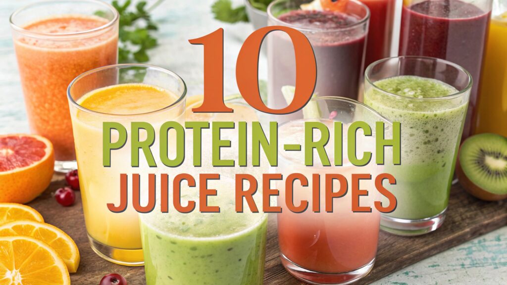 Protein-Rich Juice Recipes