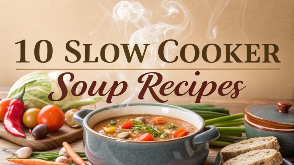 Slow Cooker Soup Recipes