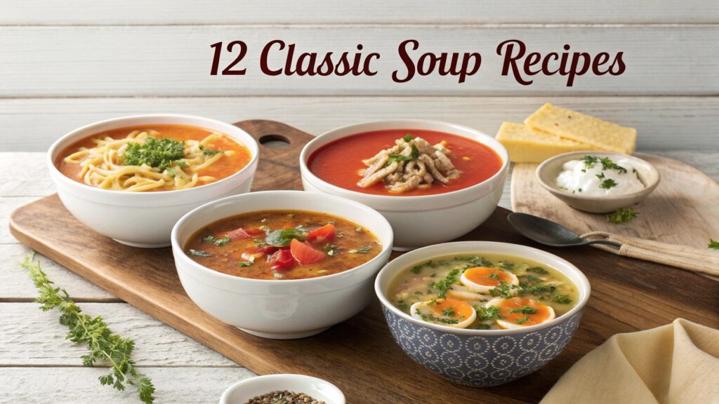 12 Classic Soup Recipes