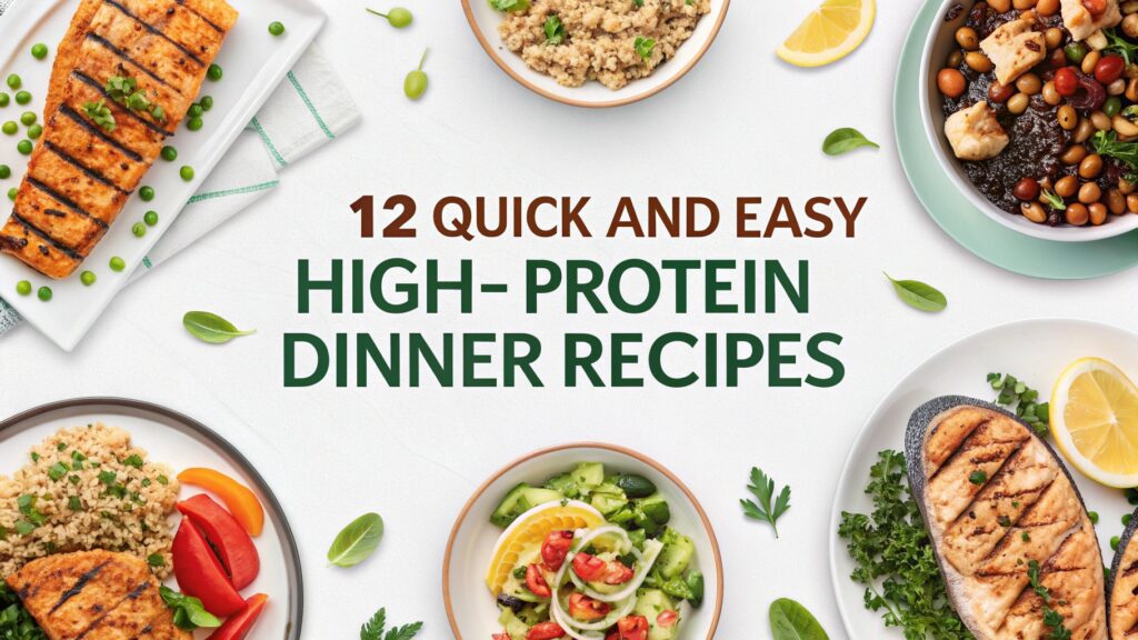 Quick and Easy High-Protein Dinner Recipes