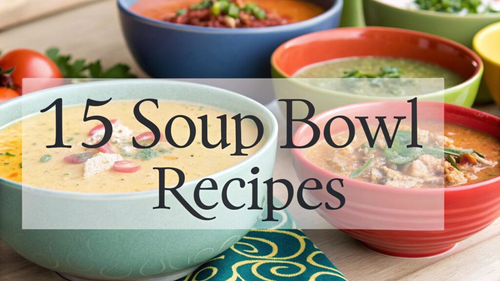 Soup Bowl Recipes