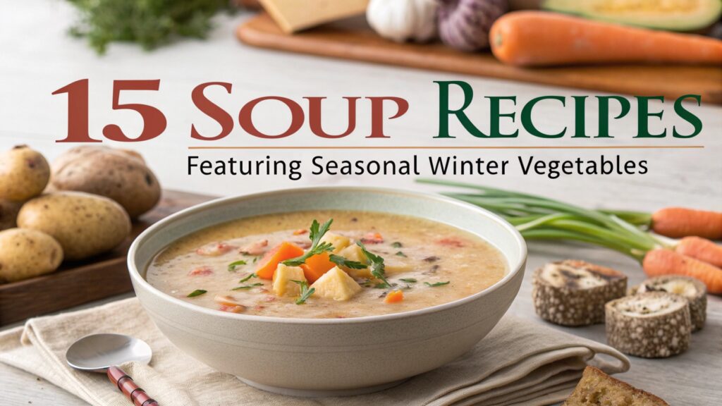 Soup Recipes Featuring Seasonal Winter Vegetables