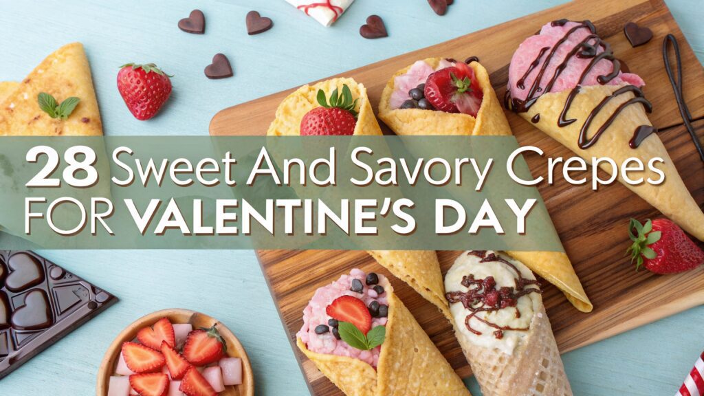 28 Sweet and Savory Crepes for Valentine's Day