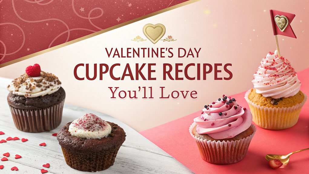 cupcakes for valentine day