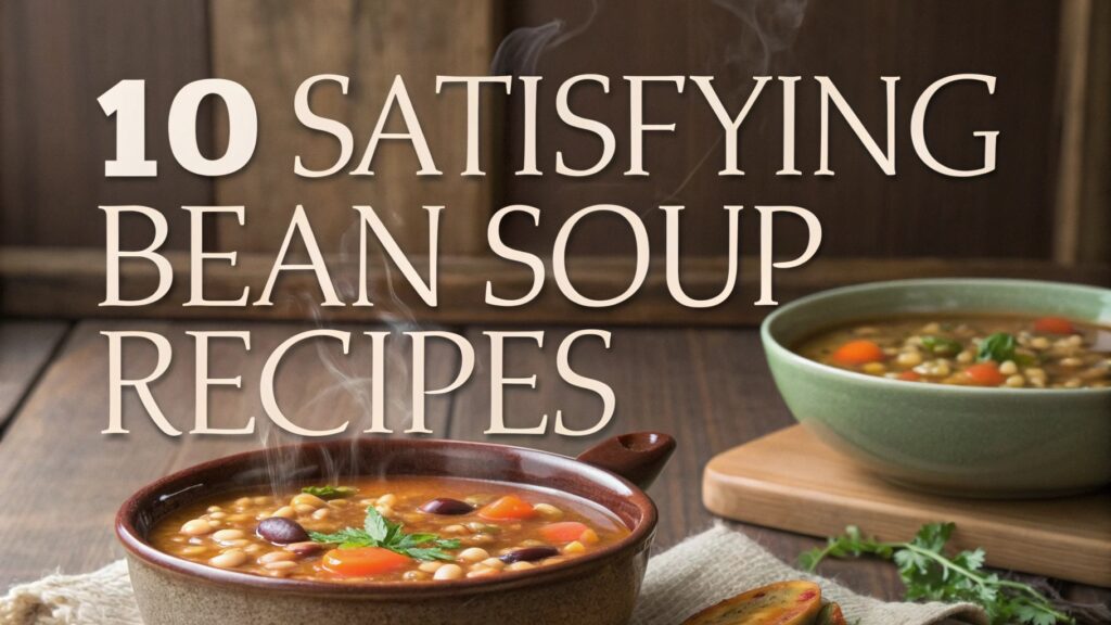 Satisfying Bean Soup Recipes