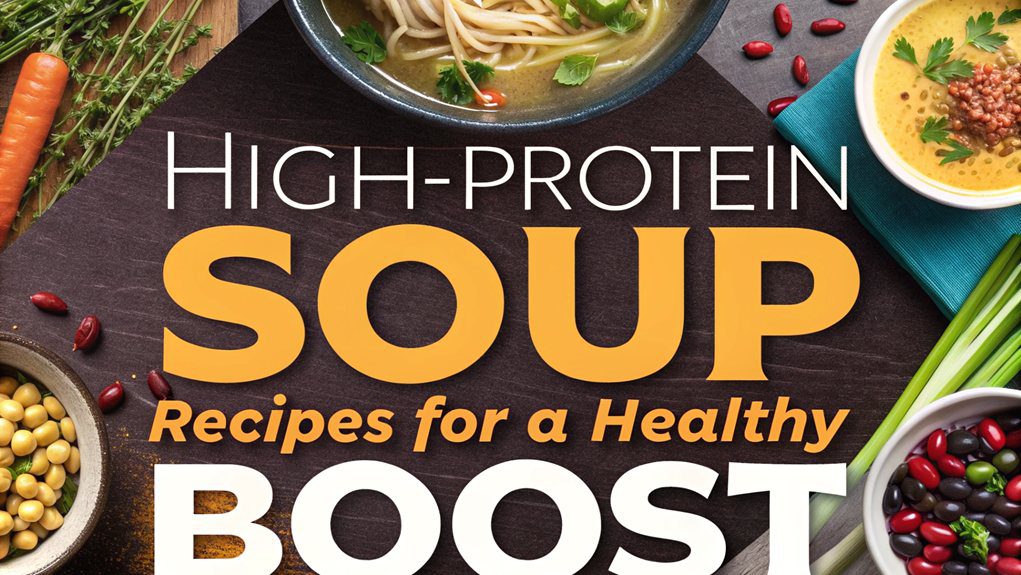 high protein soup options