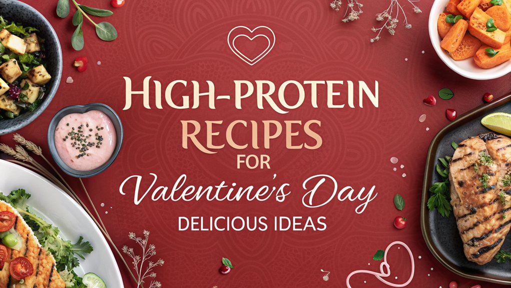 protein rich valentine meals