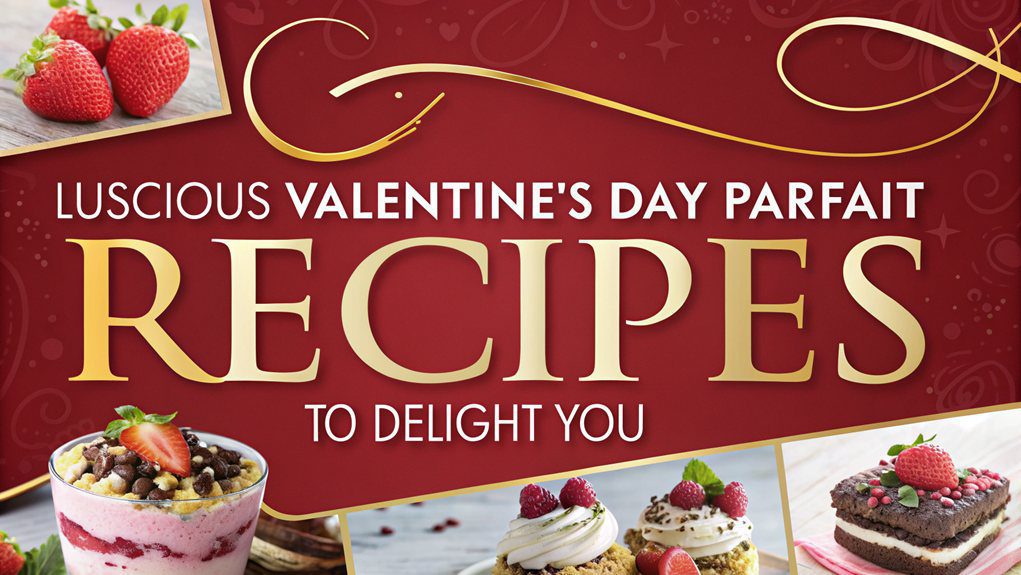 valentine parfait dessert recipes